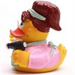 Badeente Friseuse - pink Quietscheente | Bild 4
