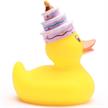 Badeente Happy Birthday - Gummiente | Bild 2