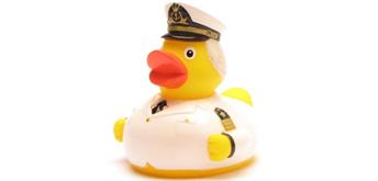 Badeente Kreuzfahrt Kapitän - Gummiente