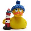 Badeente Leuchtturm-Wärter - Gummiente | Bild 3