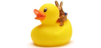 Badeente Ostern