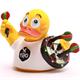 Badeente Quietscheente Darts