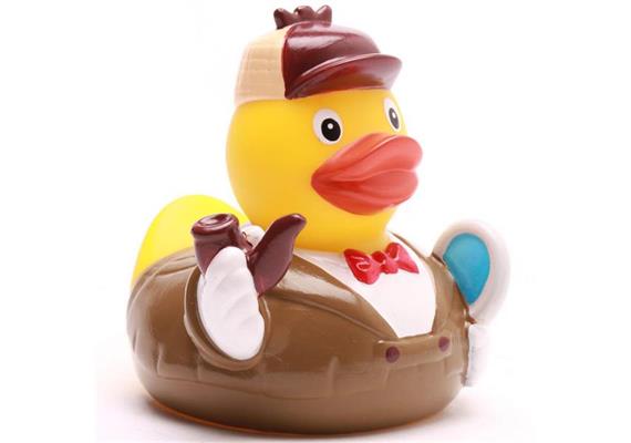 Badeente Sherlock Holmes - Gummiente