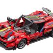 Bausteine Set Sportwagen rot 426 Teile, 1:18 | Bild 2