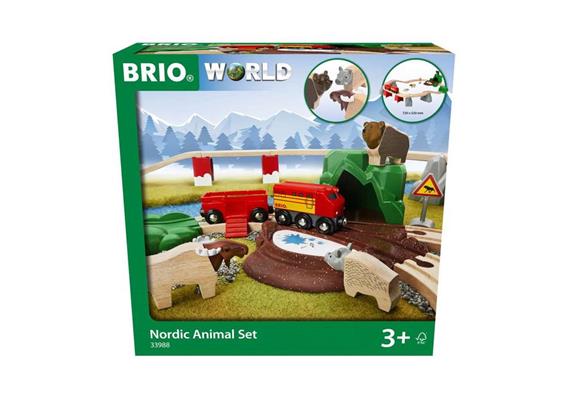 Brio33988 Nordische Waldtiere Set