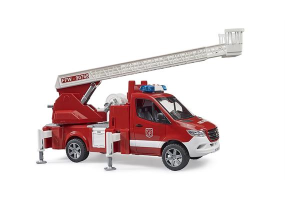 Bruder 02673 MB Sprinter Feuerwehr mit Drehleiter