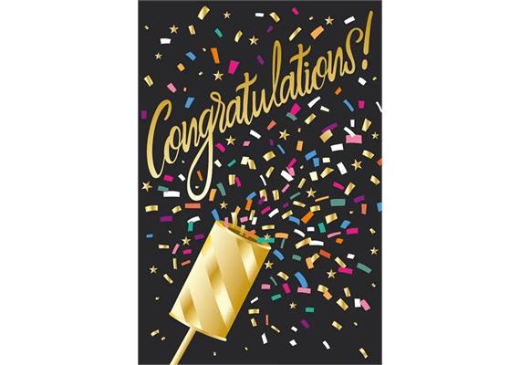 Card Group Karte Confetti Popper