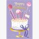 Card Group Lilac Birthday Cake