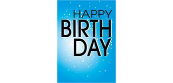 Card Group Mini Karte Blue B-Day