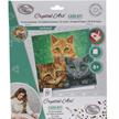 Crystal Art Card Kit Cats 18 x 18 cm | Bild 5