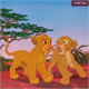 Crystal Art Card Simba and Nala 18 x 18 cm
