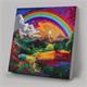 Crystal Art Ethereal Landscape 30 x 30 cm mit Rahmen