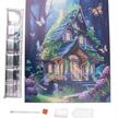 Crystal Art Fantasy House 35 x 45 cm mit Rahmen | Bild 4