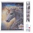 Crystal Art Scroll Cosmic Unicorn, 40 x 50 cm | Bild 4