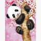 Diamond Painting 6037-50211 Panda 33 x 44 cm