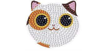 Diamond Painting Set 2348-021D Taschenspiegel 7 cm