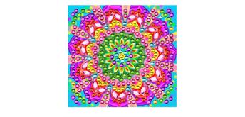 Diamond Painting Set 2348-032B Taschenspiegel