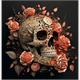 Diamond Painting Set DP2545027 Skull 35 x 25 cm