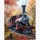 Diamond Painting Set DP2545032 Train 35 x 25 cm