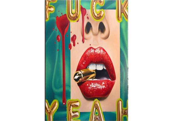 Diamond Painting Set DP2545053 Lips 35 x 45 cm