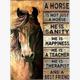 Diamond Painting Set DP2545055 Horse 35 x 45 cm