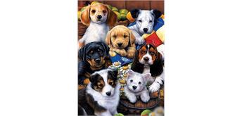 Diamond Painting Set DW22007 Dogs 35 x 45 cm