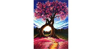 Diamond Painting Set GD74666 Tree 35 x 25 cm