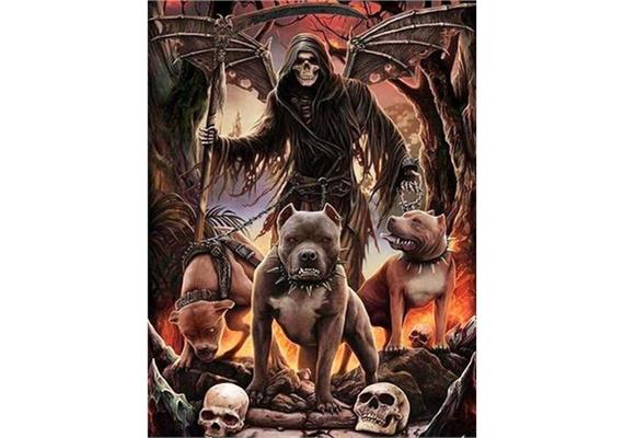 Diamond Painting Set GD76210 Reaper 40 x 30 cm