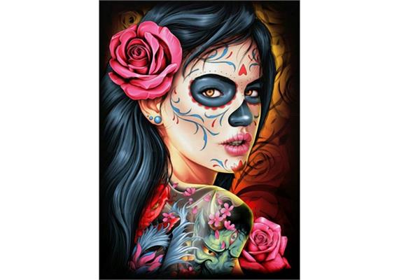 Diamond Painting Set GD82517 Tattoo Women 35 x 25 cm