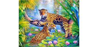 Diamond Painting Set GM1032 Tigers 35 x 45 cm