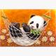 Diamond Painting Set Q369 Panda 15 x 25 cm
