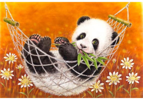 Diamond Painting Set Q369 Panda 15 x 25 cm