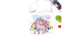 Diamond Painting Tasche Einhorn