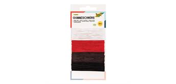 Folia - Gummischnüre-Set mit 4 Farben