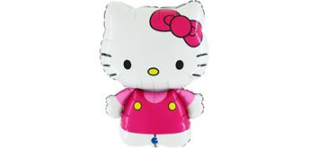 Folienballon Hello Kitty Pink / Fuxia 64 cm ohne Füllung