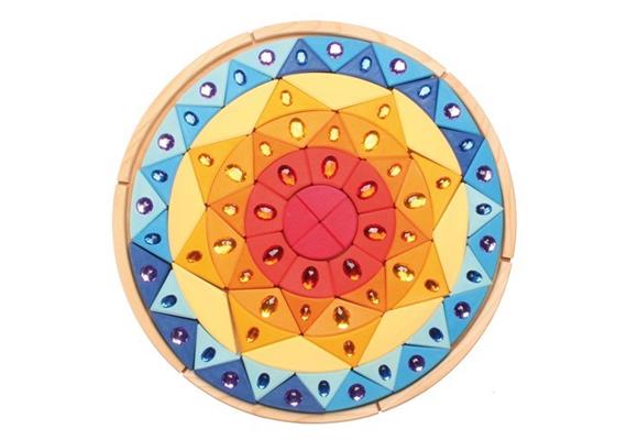 Grimm's 43084 Glitzermandala Sonne