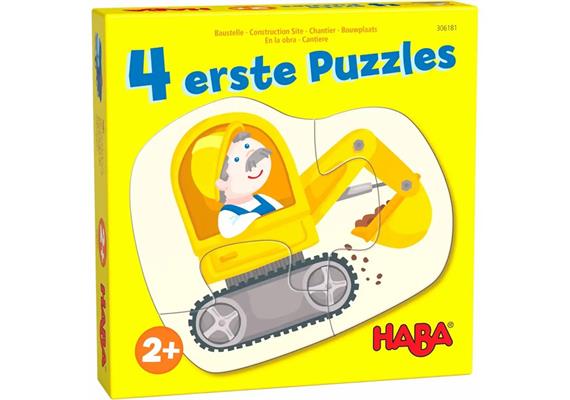 HABA 4 erste Puzzles Baustelle