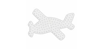 Hama 334 Stiftplatten midi Flugzeug