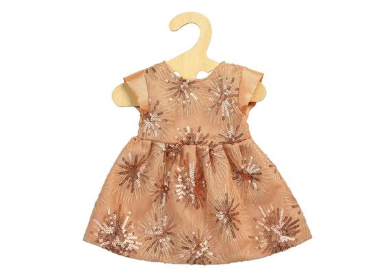Heless 1230 Glitzerkleid "Rosé Gold" 28 - 35 cm