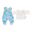 Heless 2085 - Strampler "Einhorn Emil & Fee Emma" mit T-Shirt, Gr. 35 - 45 cm | Bild 2