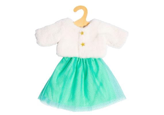 Heless 2370 Plüschjacke "Yuki" mit Tüllrock, Grösse 35 - 45 cm