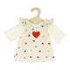 Heless 2530 Puppen-Kordkleid ''Herz-Konfetti'' mit T-Shirt, Gr. 35 - 45 cm