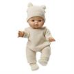 Heless 4801 Puppen-Strickset ecru 28 - 35 | Bild 4