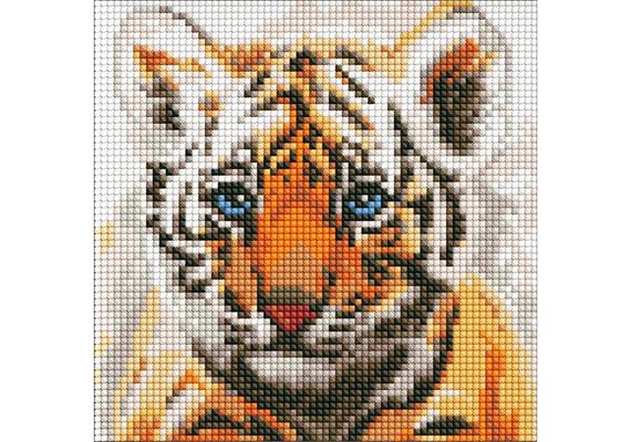 ideyka AMC7791 Diamond Painting - Kleines Tigerjunges 20 x 20 cm