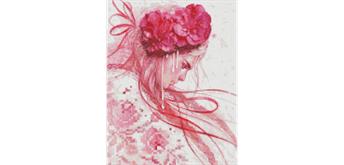 ideyka AMO7267 Diamond Painting - Raffiniert und Stark mit Rahmen 40 x 50 cm
