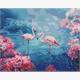 ideyka AMO7305 Diamond Painting - Ein magischer See mit Rahmen 40 x 50 cm