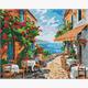 ideyka AMO8041 Diamond Painting - Eine ruhige Ecke mit Rahmen 40 x 50 cm