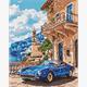 ideyka AMO8181 Diamond Painting - Italienischer Luxus mit Rahmen 40 x 50 cm