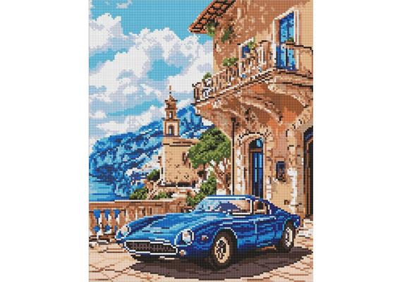 ideyka AMO8181 Diamond Painting - Italienischer Luxus mit Rahmen 40 x 50 cm