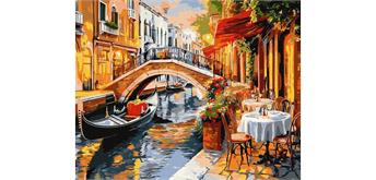 ideyka KHO3660 Malen nach Zahlen - Venezianische Strassen 40 x 50 cm